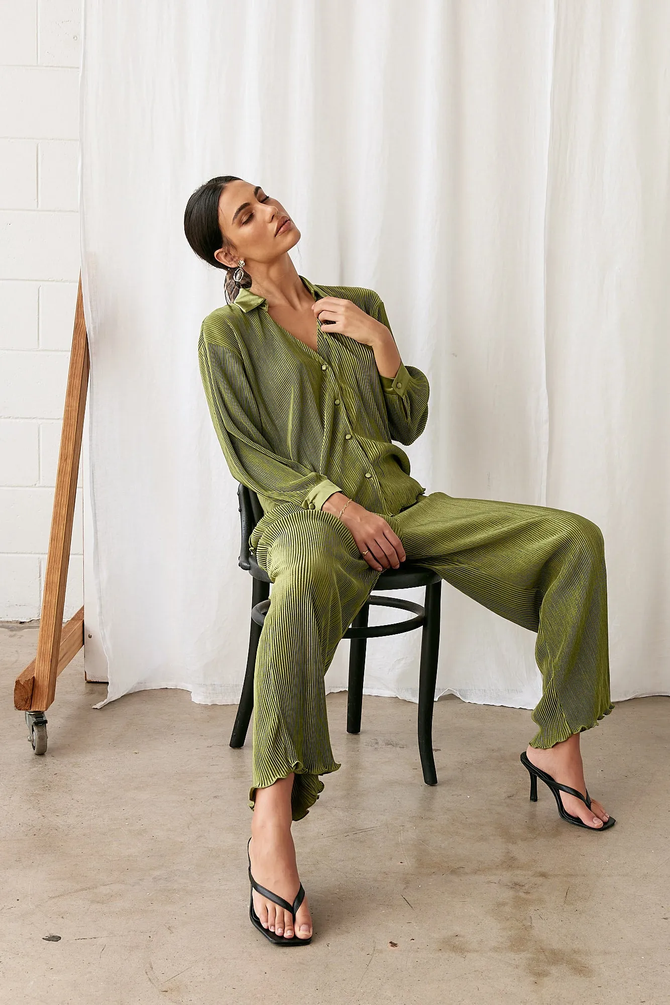 Voyager Pants Green sold by Fortunate One product image thumbnail 2