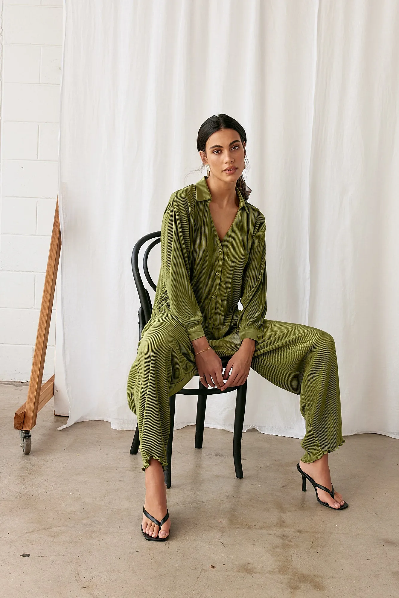 Voyager Pants Green sold by Fortunate One product image thumbnail 3