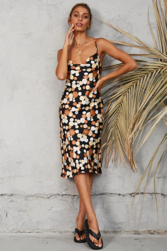 Table For Two Midi Dress sold by Fortunate One