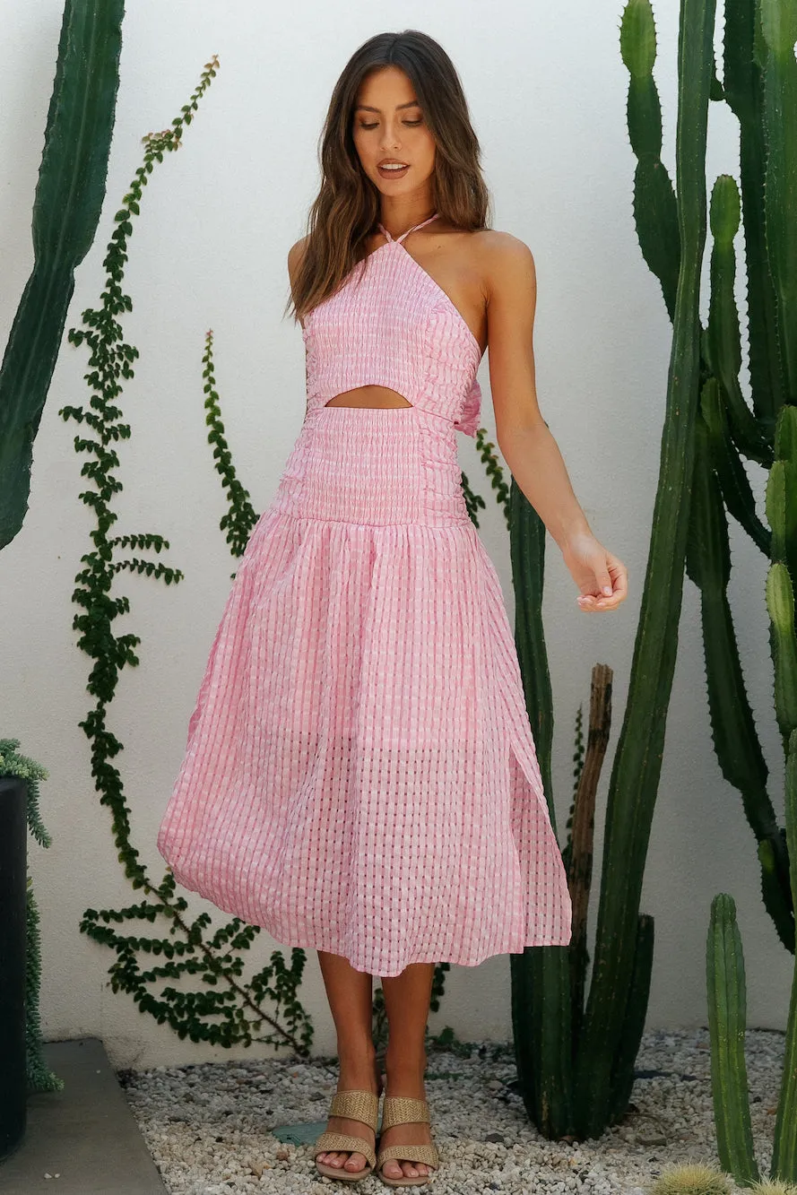 Aquila Maxi Dress Pink sold by Fortunate One product image thumbnail 2