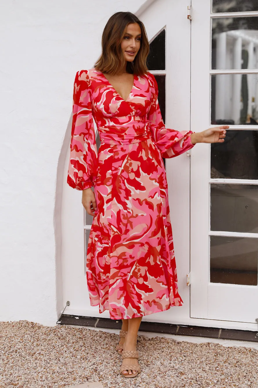 Love The Way Maxi Dress Red sold by Fortunate One