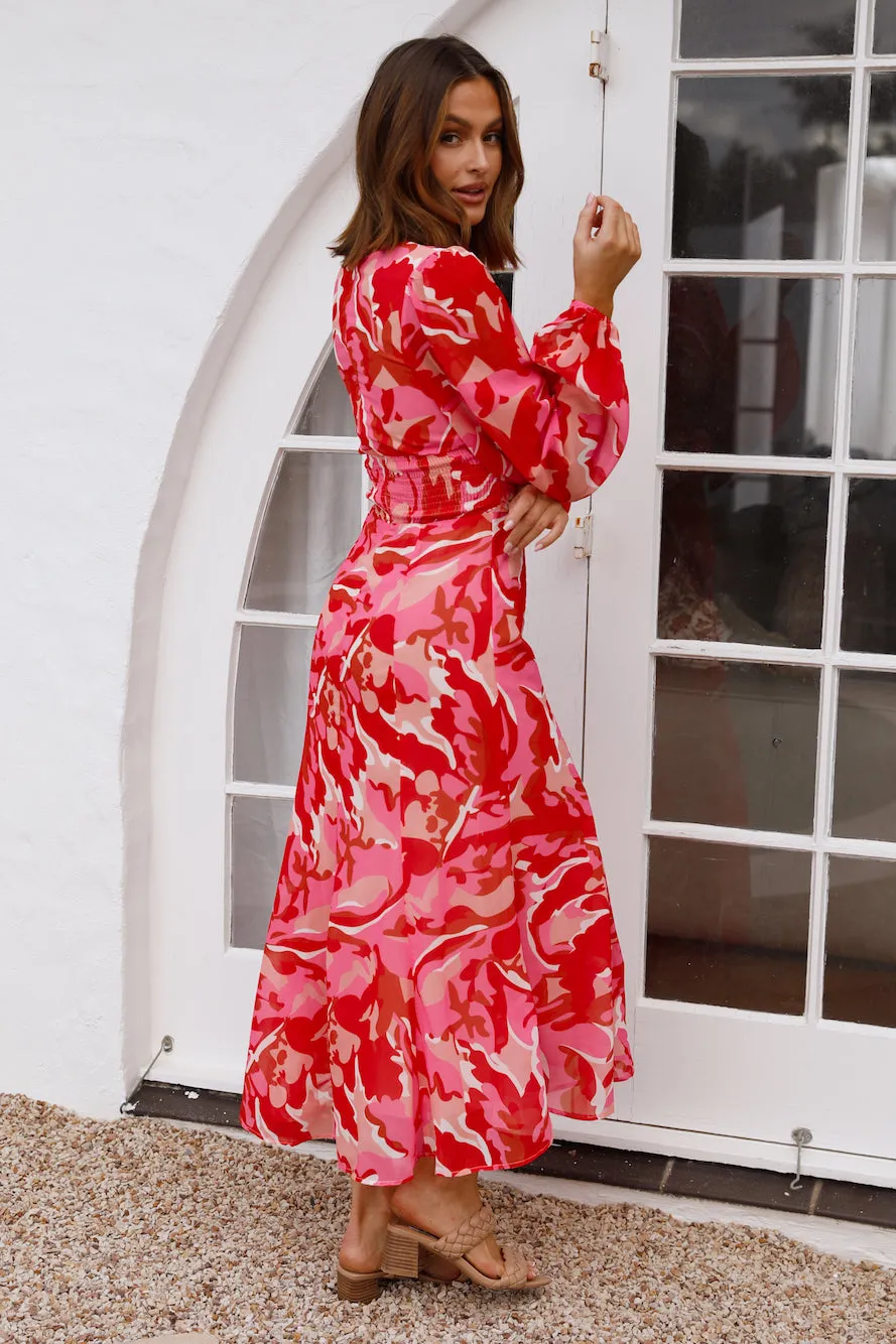 Love The Way Maxi Dress Red sold by Fortunate One product image thumbnail 5