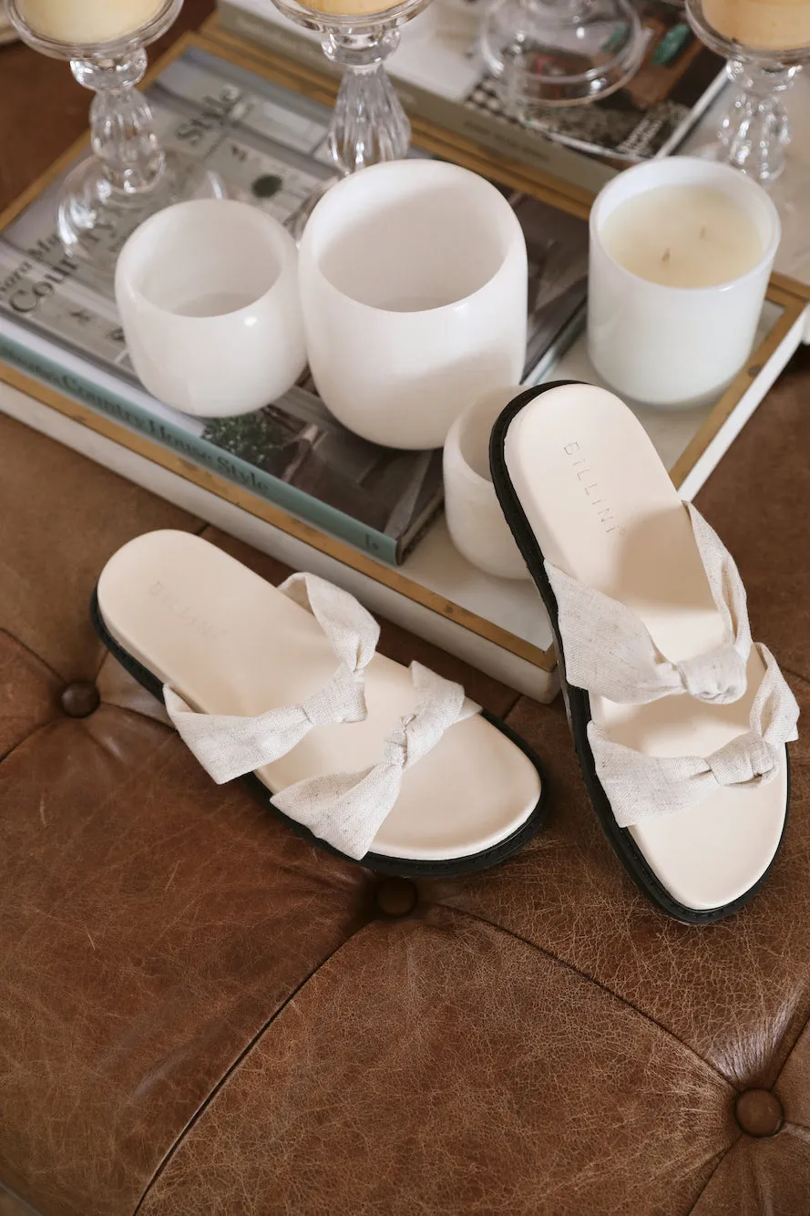 BILLINI Rubi Slides Natural Woven sold by Fortunate One product image thumbnail 2