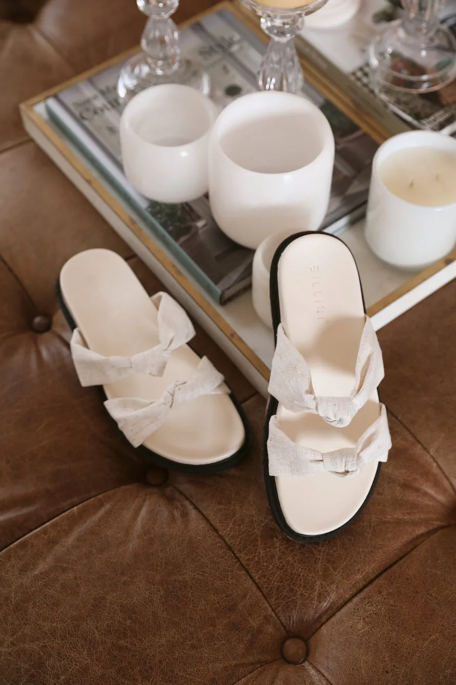 BILLINI Rubi Slides Natural Woven sold by Fortunate One product image thumbnail 4