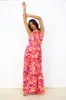 Peach Pie Maxi Dress Pink sold by Fortunate One