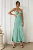 Century Celebrations Maxi Dress Aqua sold by Fortunate One