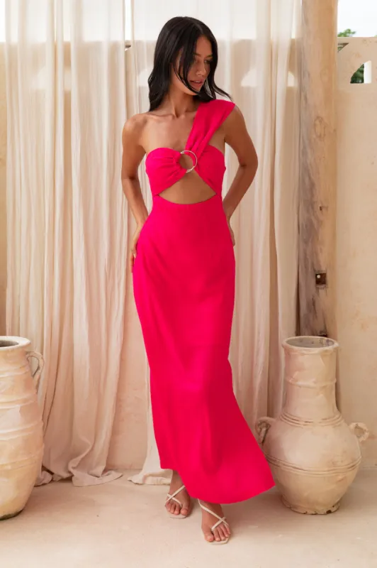 My Marigold Maxi Dress Pink sold by Fortunate One