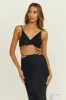 Tropical Nights Maxi Skirt Black sold by Fortunate One