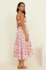Vivid Daydreams Maxi Dress Pink sold by Fortunate One