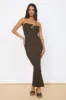 Timeless Treasures Maxi Dress Brown sold by Fortunate One