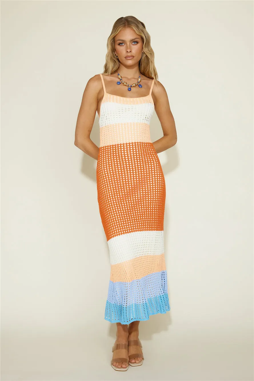 Gone Again Maxi Dress Multi sold by Fortunate One product image thumbnail 4