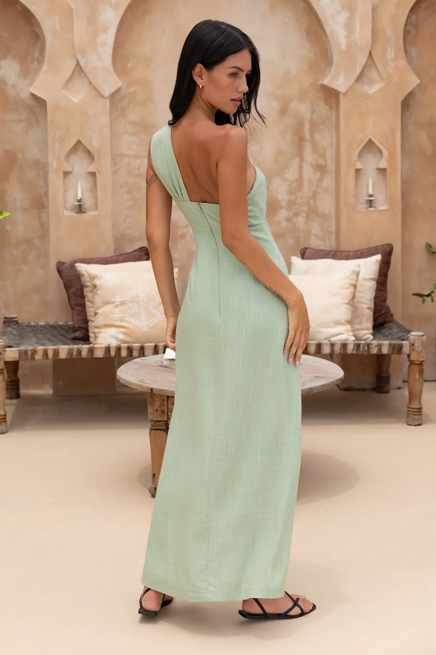 My Marigold Maxi Dress Green sold by Fortunate One product image thumbnail 5