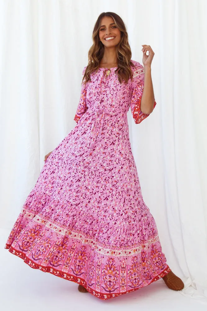 Seasons Come And Go Maxi Dress sold by Fortunate One product image thumbnail 2