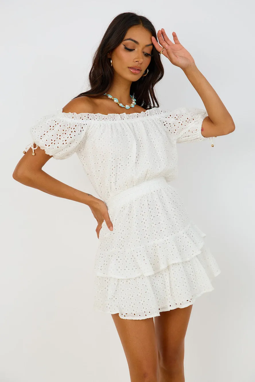 Love In The Sun Dress White sold by Fortunate One product image thumbnail 4