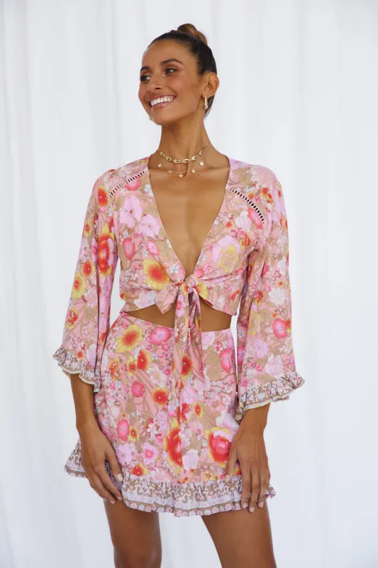 The View Mini Skirt sold by Fortunate One