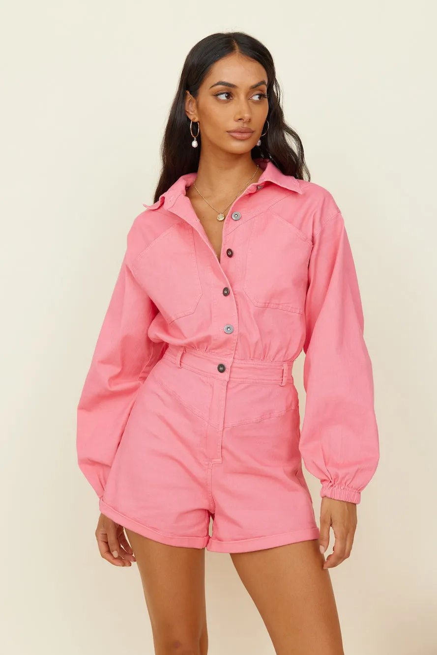 Sonoran Romper Pink sold by Fortunate One product image thumbnail 2