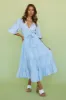 Blissful Moments Maxi Dress Blue sold by Fortunate One