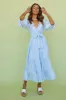 Blissful Moments Maxi Dress Blue sold by Fortunate One