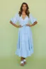 Blissful Moments Maxi Dress Blue sold by Fortunate One