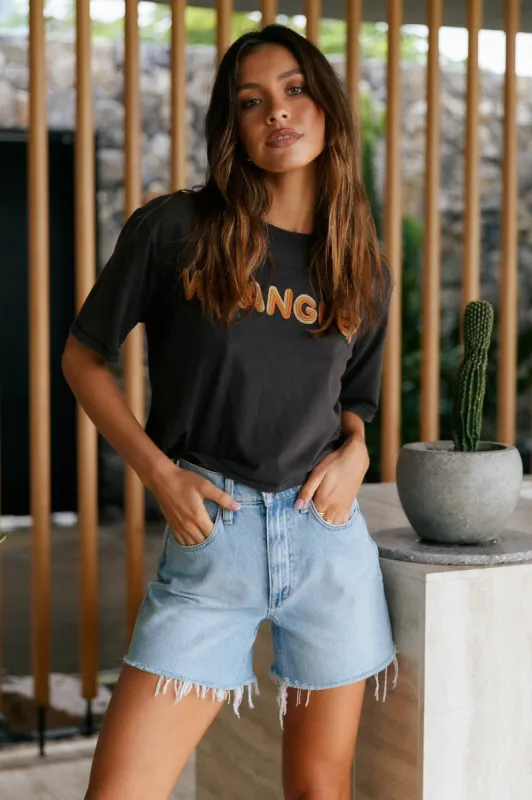 WRANGLER Magic Eyes Crop Tee sold by Fortunate One