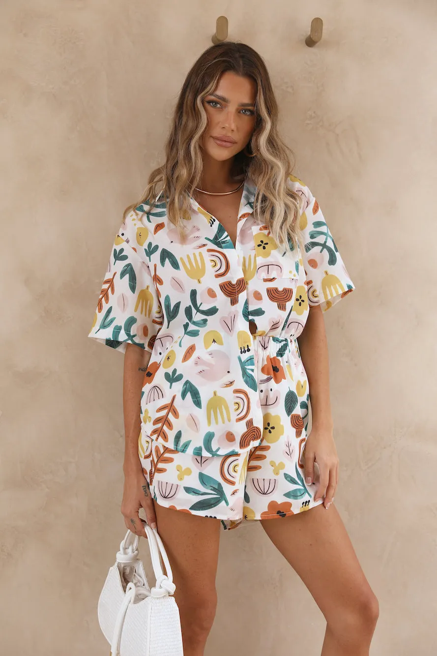 Sandy Stroll Shirt Multi sold by Fortunate One product image thumbnail 3