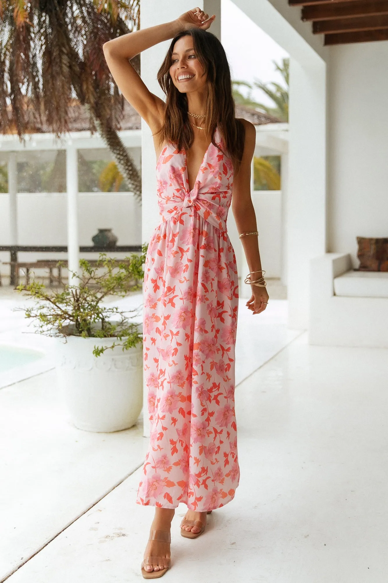 Heartbeats Maxi Dress sold by Fortunate One product image thumbnail 4