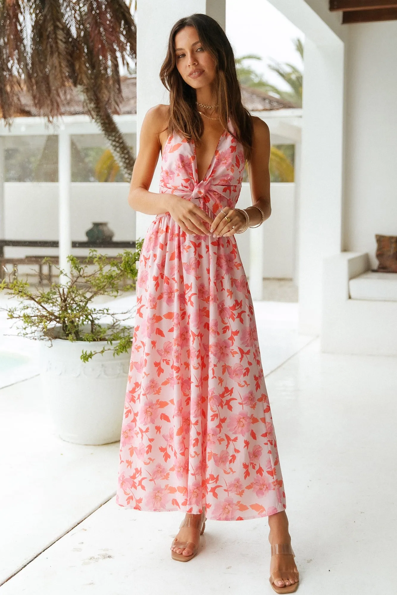 Heartbeats Maxi Dress sold by Fortunate One product image thumbnail 3