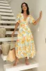 Summer Dreams Maxi Dress Yellow sold by Fortunate One
