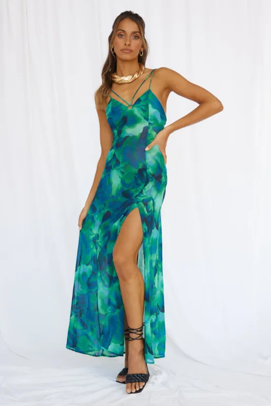 RUNAWAY THE LABEL Calista Maxi Dress sold by Fortunate One