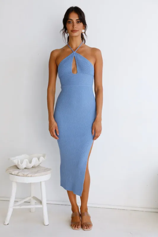 Winners Maxi Dress Blue sold by Fortunate One