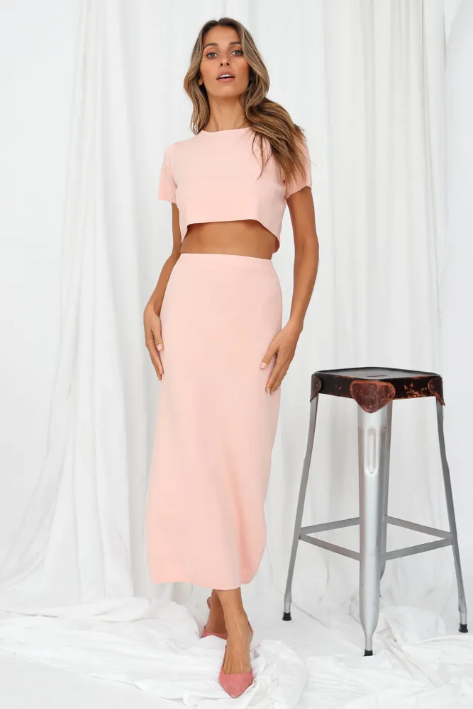 Shadow Self Midi Skirt sold by Fortunate One product image thumbnail 4