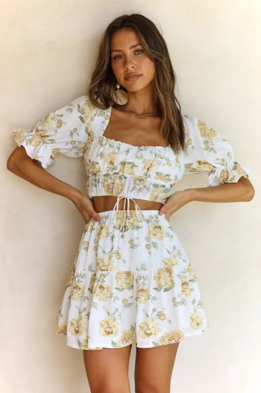 Sweet Honeysuckle Skirt sold by Fortunate One