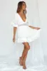Sultana Dress White sold by Fortunate One