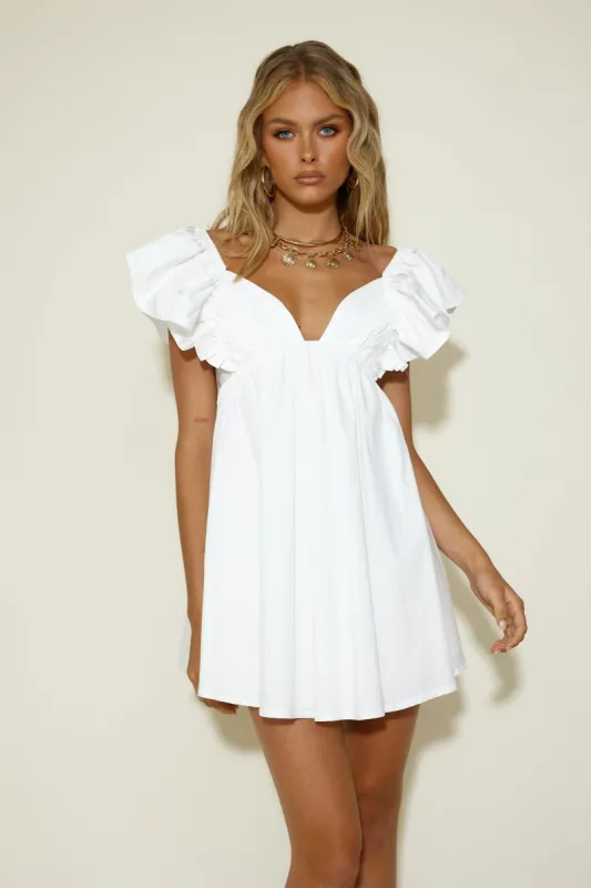 Lost Love Dress White sold by Fortunate One