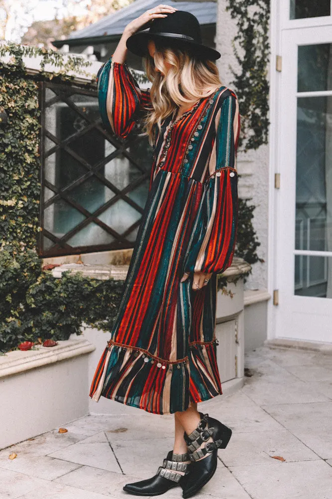 Lucky Star Maxi Dress sold by Fortunate One product image thumbnail 4