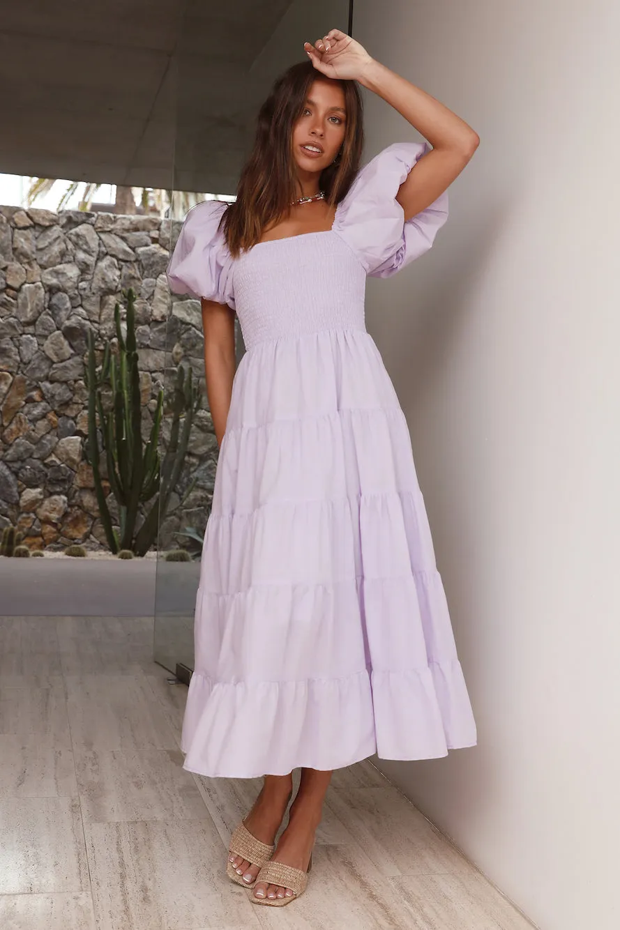 Adela Maxi Dress Lilac sold by Fortunate One product image thumbnail 2