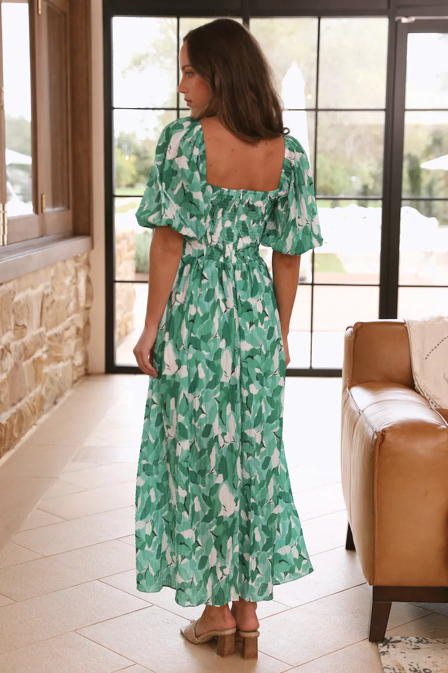 Soulmate Maxi Dress Green sold by Fortunate One product image thumbnail 5