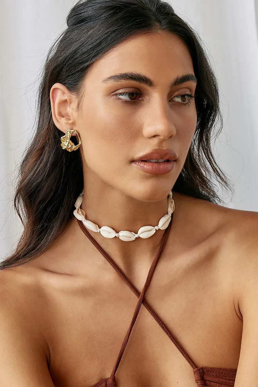 Soul Threads Earrings Gold sold by Fortunate One product image thumbnail 5