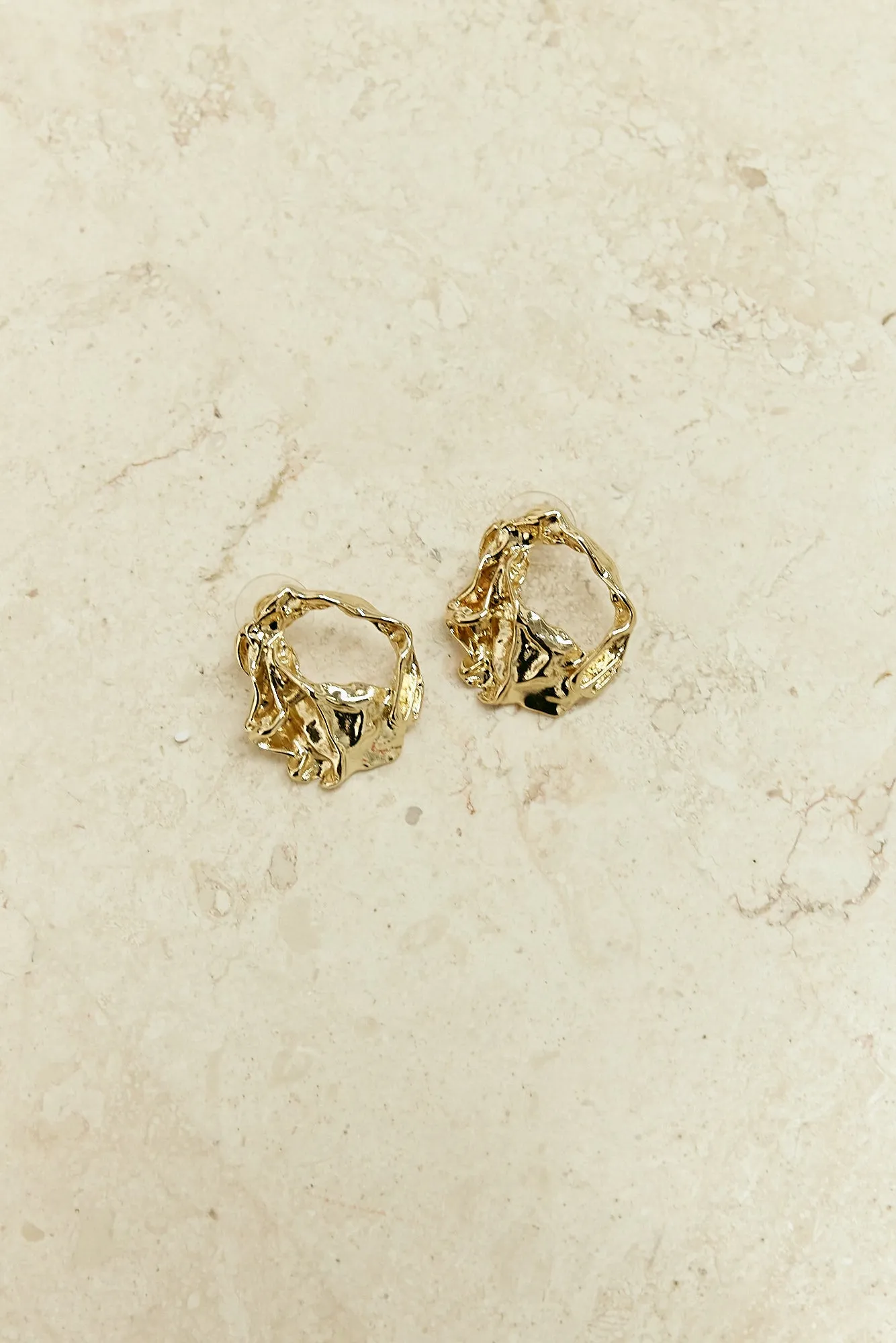 Soul Threads Earrings Gold sold by Fortunate One product image thumbnail 2