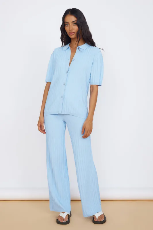 SEVEN WONDERS Kora Pant Sky Blue sold by Fortunate One