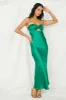 Laced With Gold Maxi Dress Green sold by Fortunate One