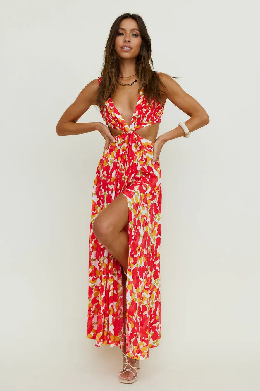 In Spring Maxi Dress Floral sold by Fortunate One product image thumbnail 5
