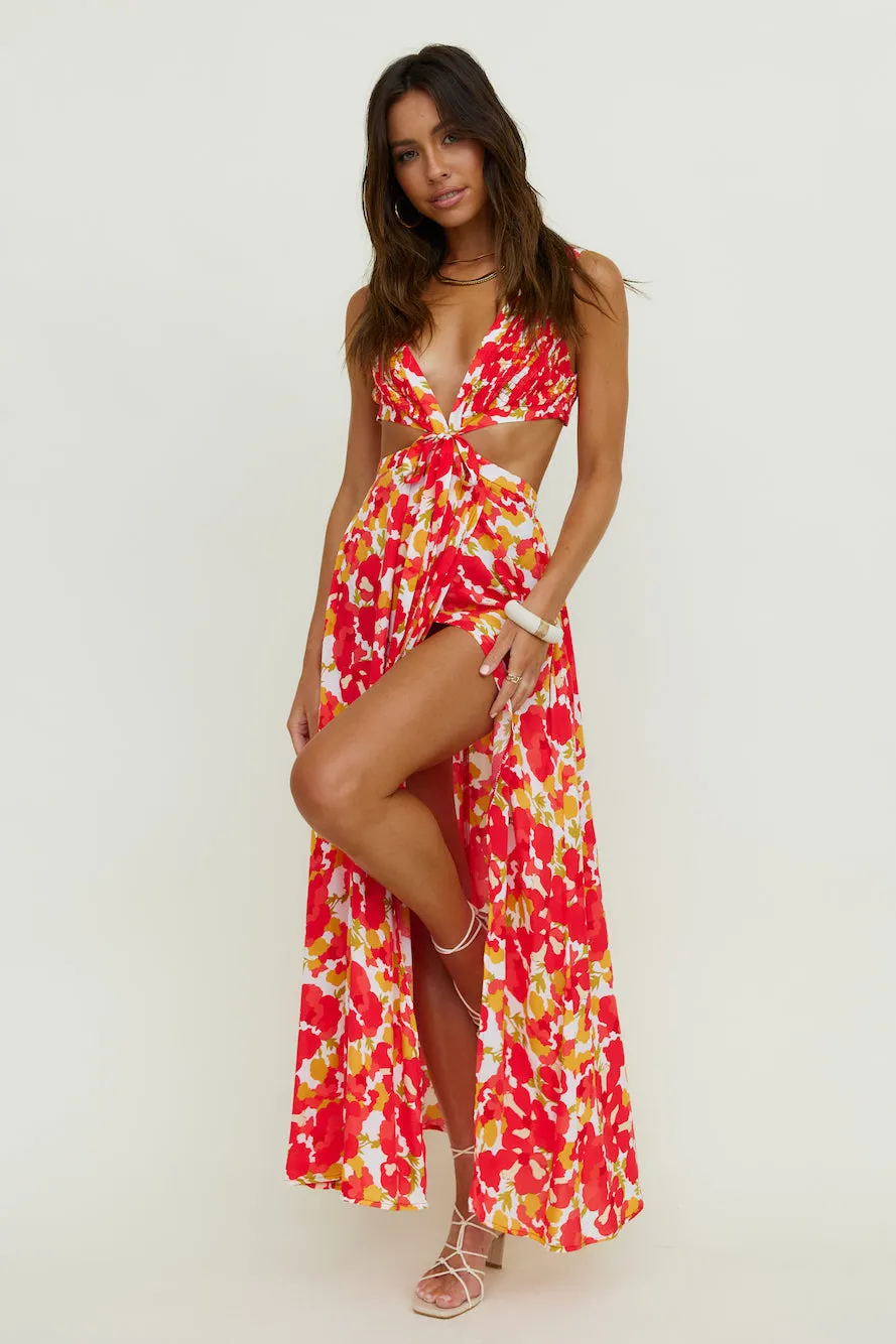 In Spring Maxi Dress Floral sold by Fortunate One product image thumbnail 2
