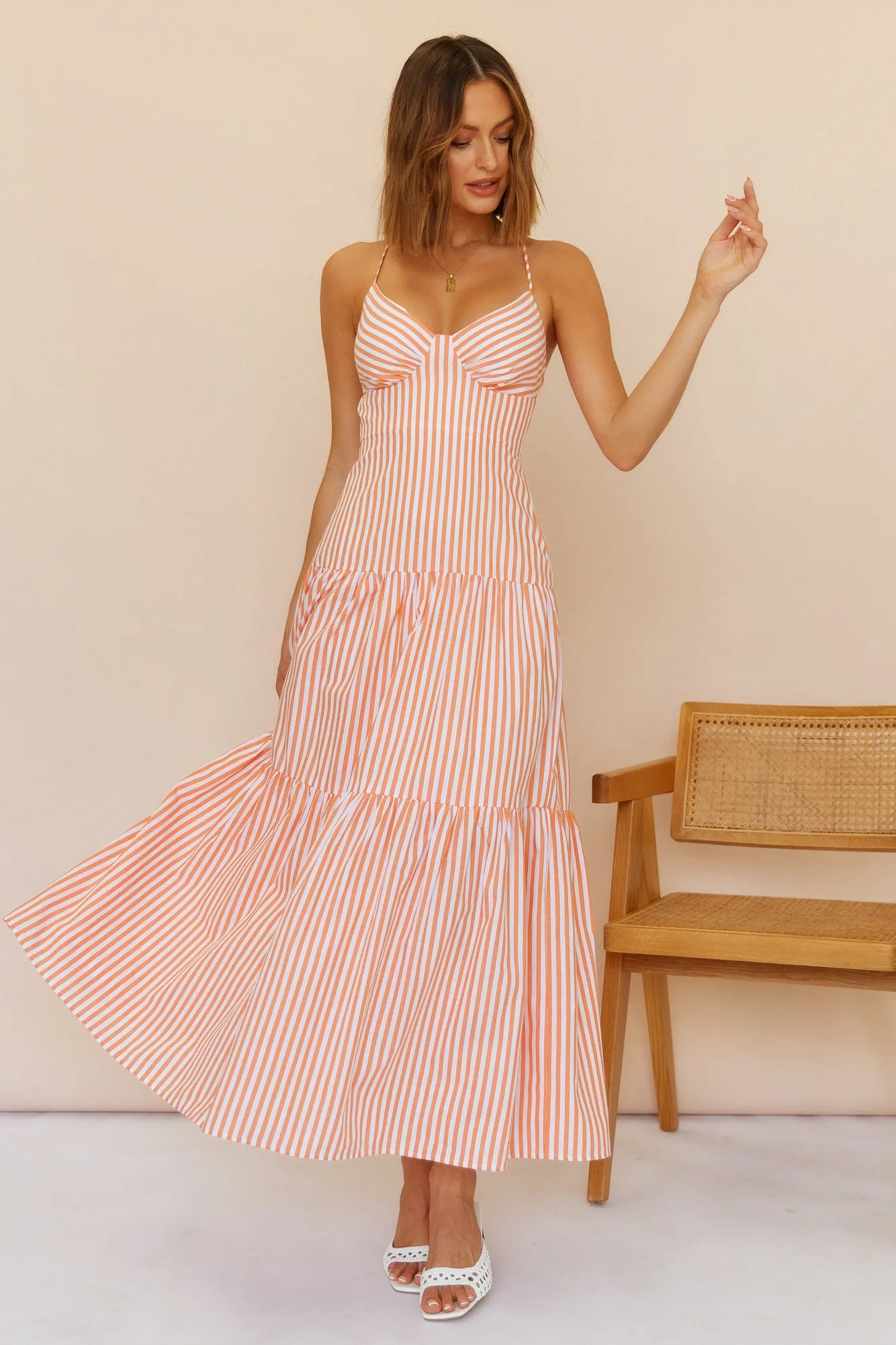 Koen Maxi Dress sold by Fortunate One product image thumbnail 5