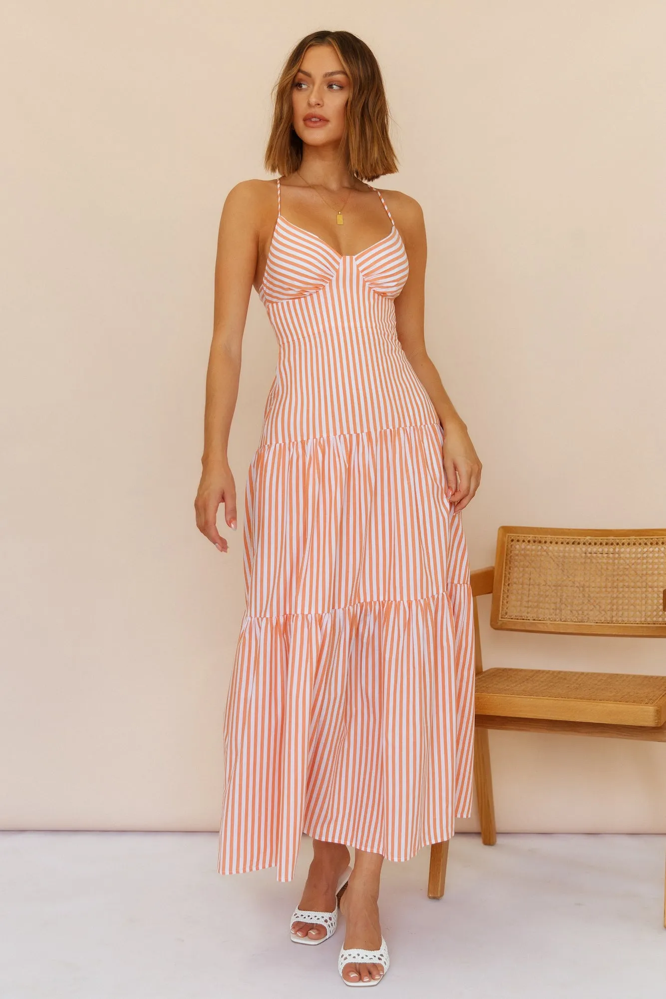Koen Maxi Dress sold by Fortunate One product image thumbnail 3