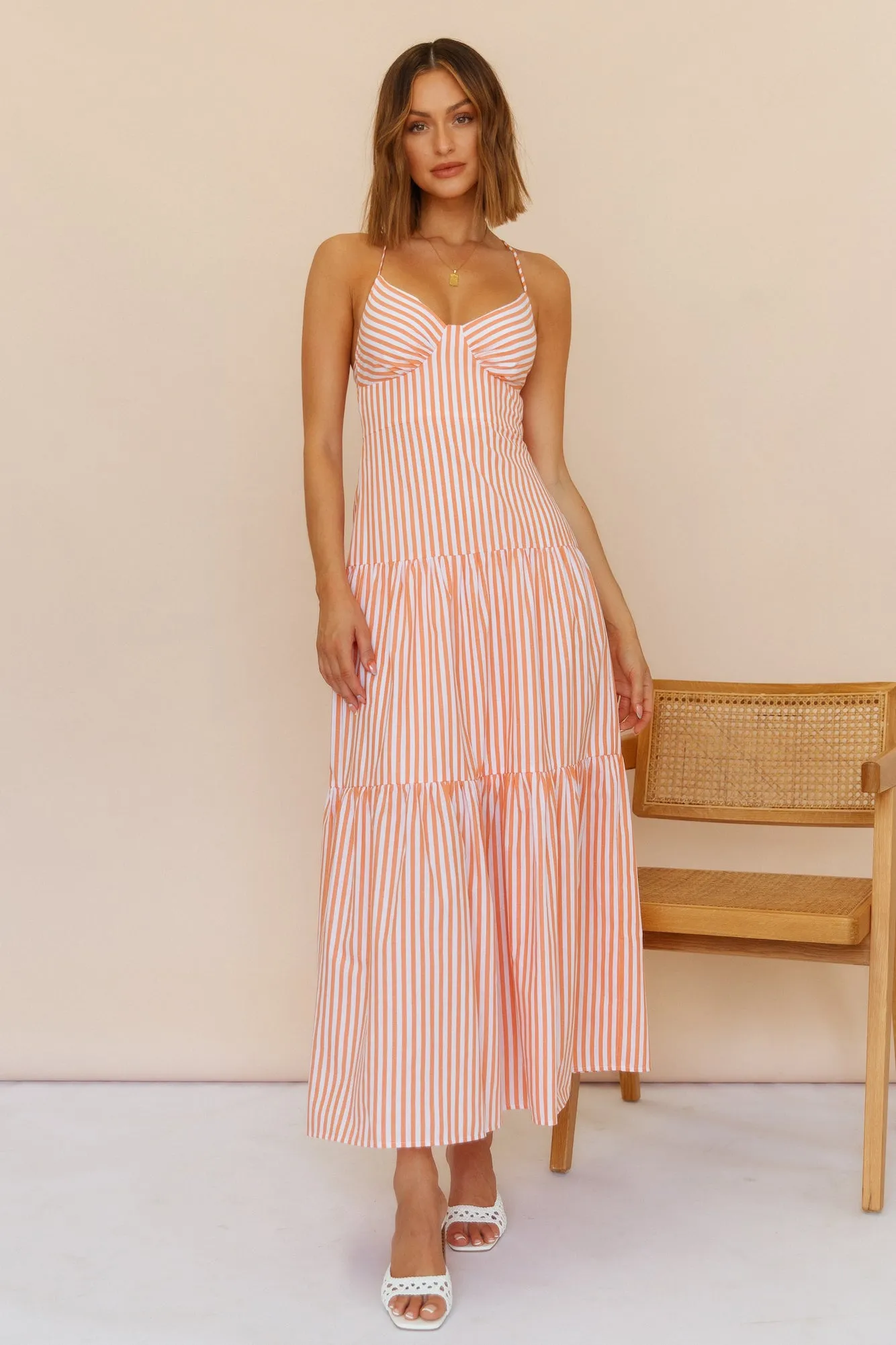 Koen Maxi Dress sold by Fortunate One product image thumbnail 4
