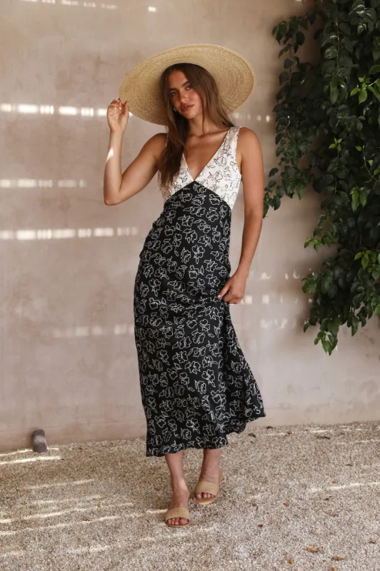 All Over Again Maxi Dress Multi sold by Fortunate One