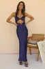 Down To Dance Maxi Dress Navy sold by Fortunate One