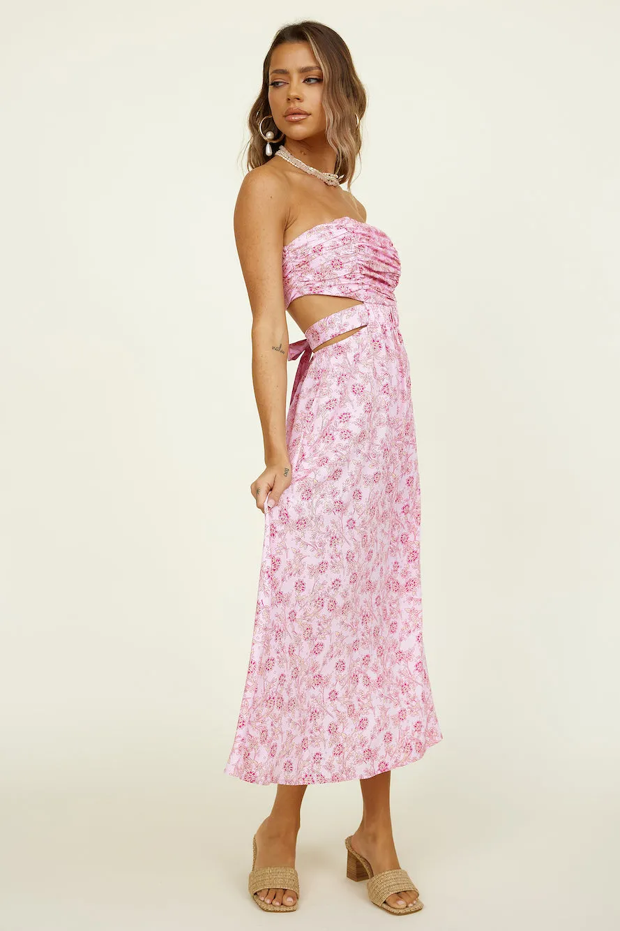 Forever Dreaming Maxi Dress Pink sold by Fortunate One product image thumbnail 4