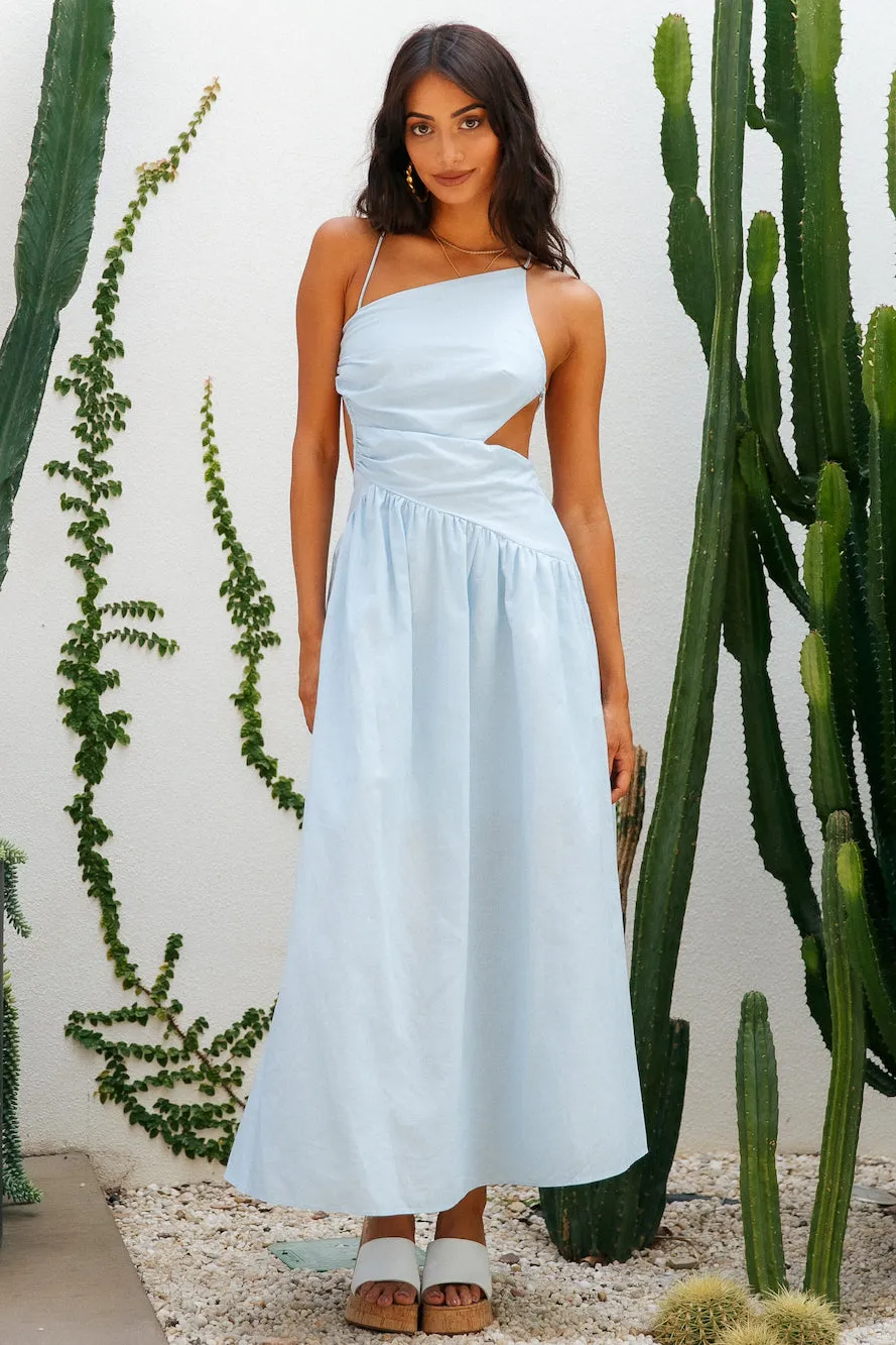 Marais Maxi Dress Blue sold by Fortunate One product image thumbnail 3